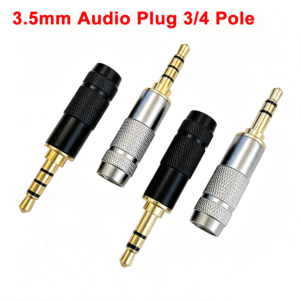 Audiophile Headphone Wired - 1 unidade Conector de Áudio Jack